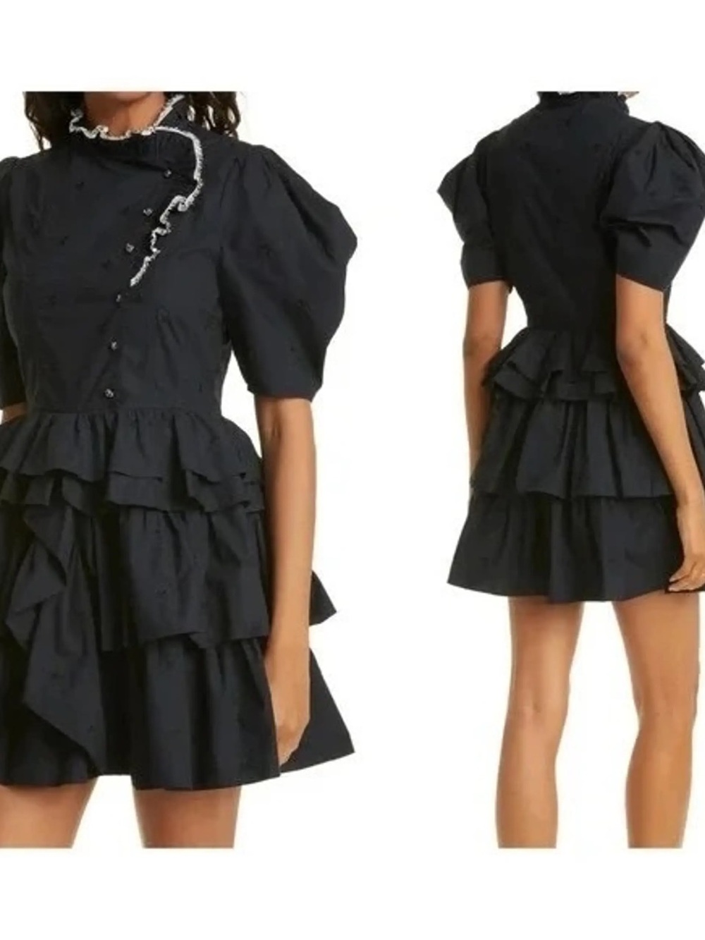 Ulla Johnson Linneae ruffle tiered dress
